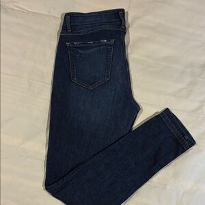 Refuge Dark Blue Distressed Women's Jeans